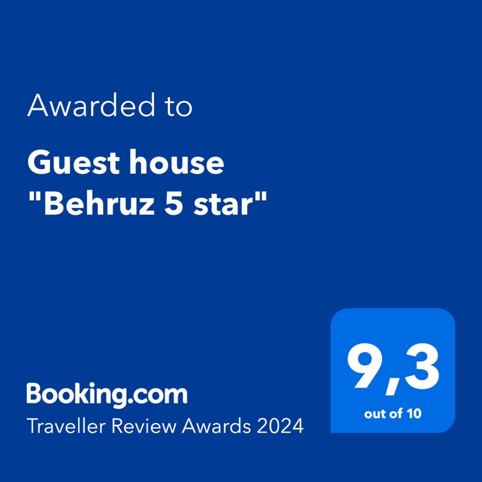 Guest House "Behruz 5 Star" 사마르칸트 외부 사진